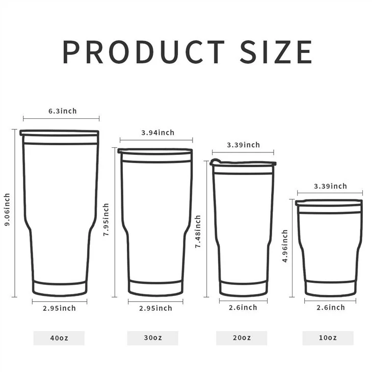 40oz Stainless Steel Tumbler Cup